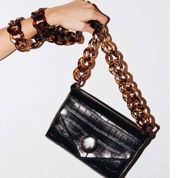 Princess Polly Handbags - Princess Polly Crossbody Bag Tortoise Shell Bag